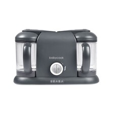 BÉABA - Babycook Duo - Robot Bébé 4 en 1 Mixeur-Cuiseur - Cuisson Vapeur rapi...