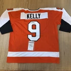 BOB KELLY Signed - Philadelphia Flyers #9 Hockey Jersey JSA COA Auto (size: XL)