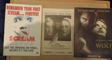 14 MAGAZINE & NEWSPAPER MOVIE ADVERTS