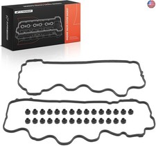 A-Premium Engine Valve Cover Gasket Set Compatible with Ford F-150, F-250/350