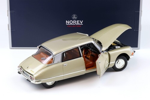 Norev 1/12 – Citroën DS 23 Pallas 1973 – Beige – Miniature Collection