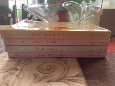 Almost Identical books set 1-4 by Lin Oliver, good condition, great tween reads