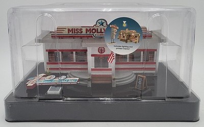 Woodland Scenics BR4956 N Built-N-Ready Miss Molly's Diner W/LED EX/Box