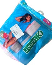 Fruit Of The Loom Assorted Heather Bikinis 3 Pack Size 7/L