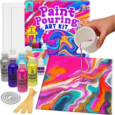 PURPLE LADYBUG Kids' painting kit, arts and crafts for children aged 8-12