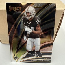 Charles Woodson 2025 Panini Select #250 Disco Prizm Club Level