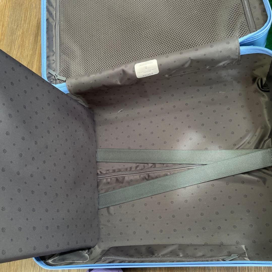 Lifetime Warranty Rimowa Essential Cabin Sea Blue Inside And