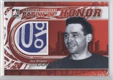 2012-13 ITG Motown Madness Patch of Honor Jack Stewart #PH-39 Patch HOF 0f8