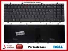 Tastiera per DELL Inspiron 15 1564 Studio 1564 Con Adesivi Layout Italiano