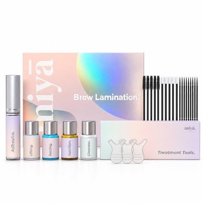 Brow Lamination Kit Professional Eyebrow Lift Keratin DIY Fuller Thicker MIYA