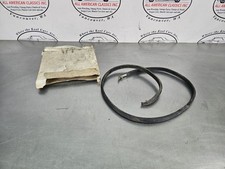 1968-74 Volkswagen Type 4 Vw 411 Front Bumper Rubber Impact Strip 411 707 201