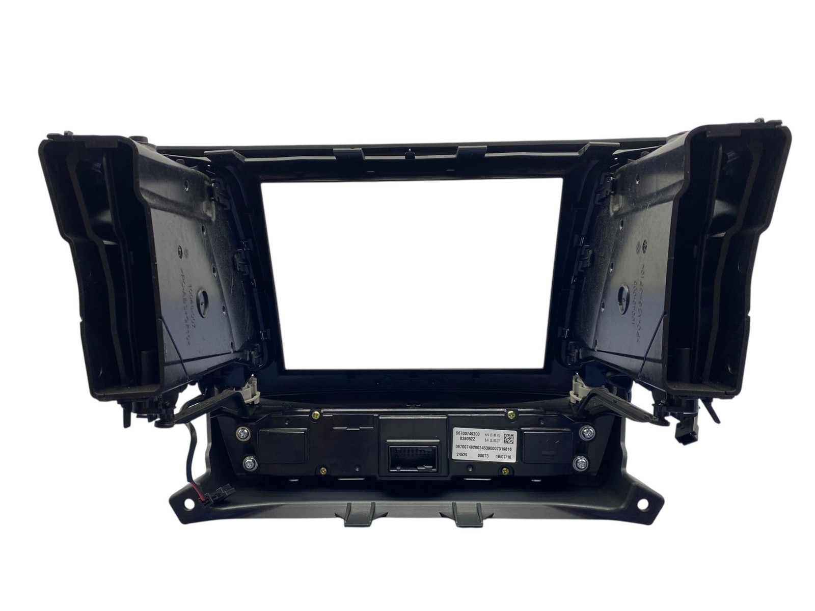 2017-2022 MASERATI LEVANTE M161 FRONT CLIMATE CONTROL W/SCREEN & VENTS BEZEL