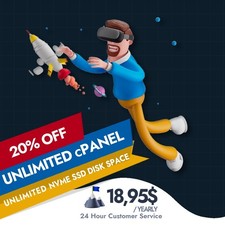 Reliable and affordable hosting 1 Year cPanel Unlimited NVMe SSD FREE SSL