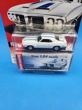 F529 Auto World Vintage Muscle 1969 Pontiac Firebird Trans AM Diecast 1:64 White