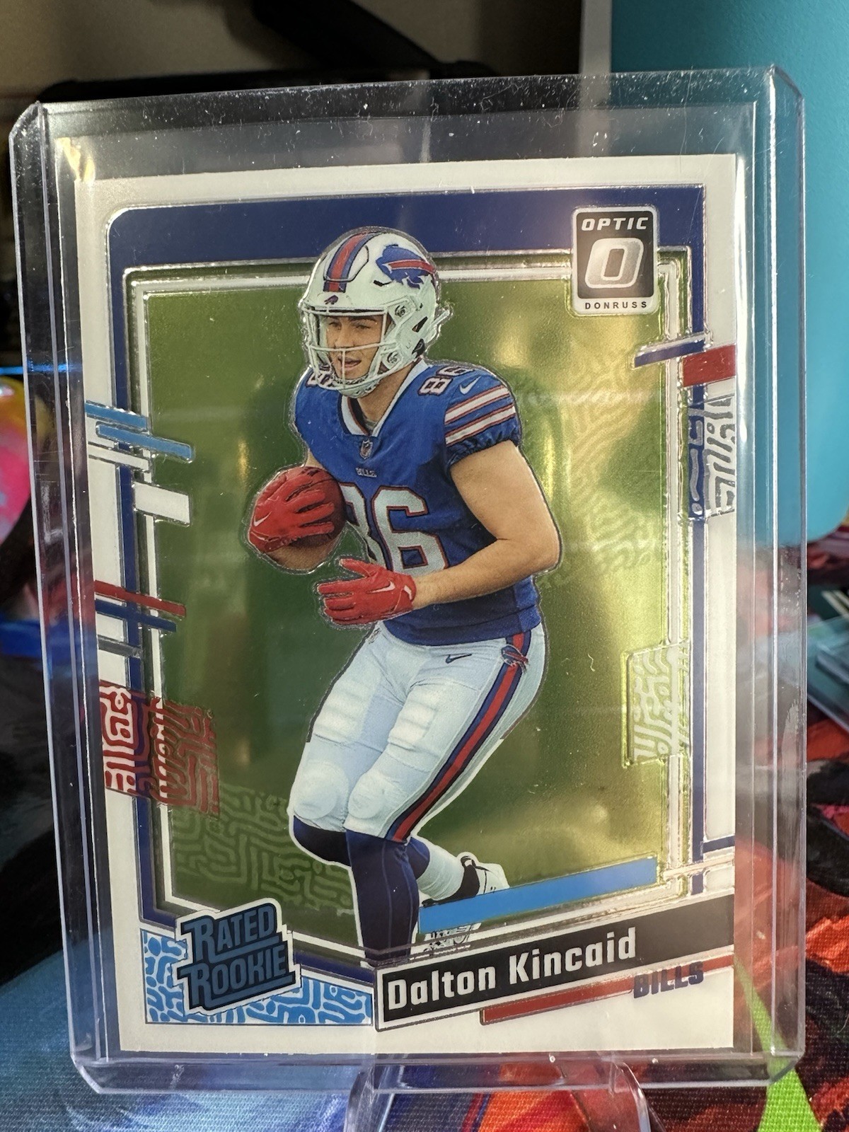 Dalton Kincaid - 2023 Donruss Optic - Rated Rookie - Base - #211