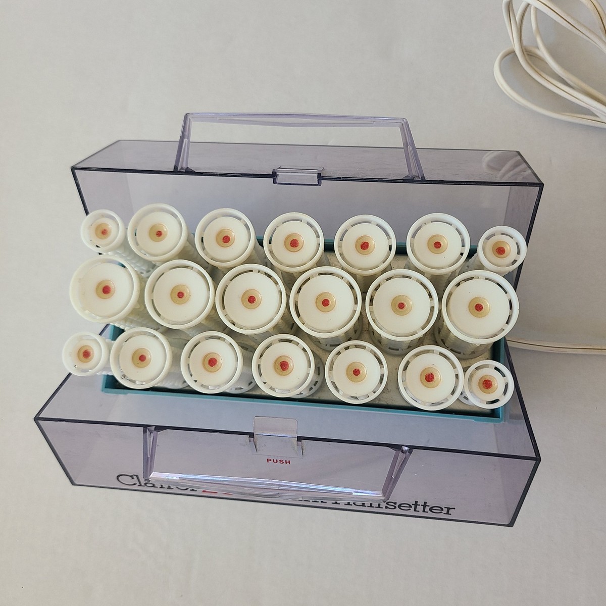 Ernst Glaesel ca.1920バイオリン Seifert358セット Vintage Clairol 20 Instant Hair Setter Hot Roller Set No Clips