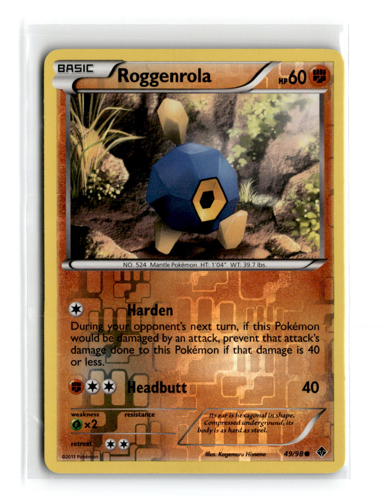 Roggenrola Pokmon TCG Cards for sale | eBay
