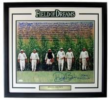 Dwier Brown Signed/Inscribed 16x20 Photo Field of Dreams Framed JSA 205123