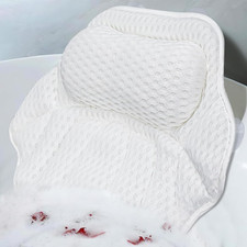 Spa Bath Pillow for Tub Bathtub Pillow for Head Neck Back Support, Ergonomic