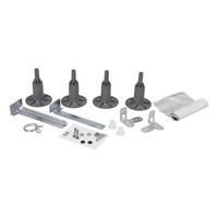 Montagematerial Mit FüßEn Kompatibel Mit Beko 1784430011 FüR GeschirrspüLer