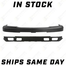 New Front Upperlower Bumper 2-pc Kit For 2003-2006 Chevy Silverado 25003500 Hd