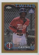 2024 Topps Pro Debut Chrome Gold Refractor /50 Ariel Castro #PDC-88 lz7