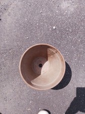 Verve Terracotta Brown Plant Pot Used