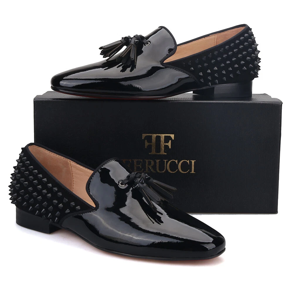 Ferucci spiked loafers sale
