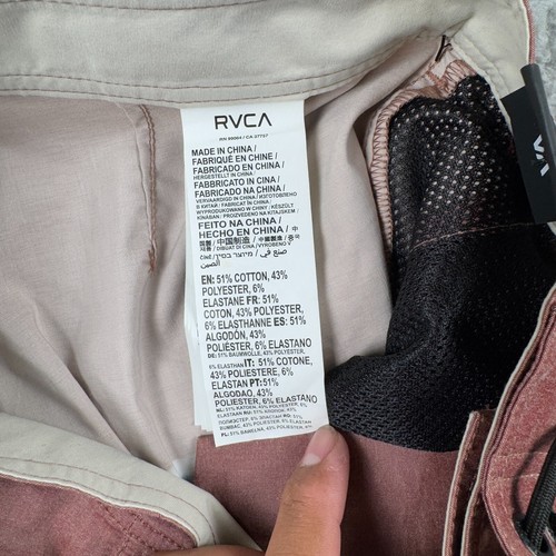 NWT RVCA Boy's Board Shorts Country Trunk Size 24 - Picture 6 of 8