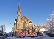 PHOTO  TRINITY CHURCH BEITH WINTER SCENE. ROEBANK ROAD ON THE LEFT BIGHOLM ROAD