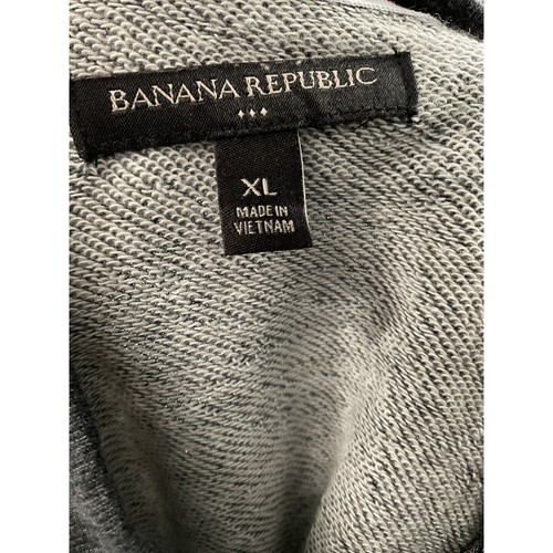 Banana Republic Gray Henley Sweater XL - Picture 3 of 4