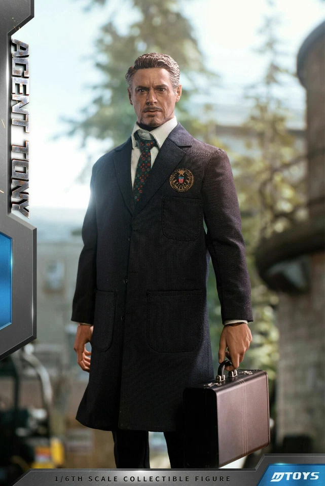 MTOYS MS015 1/6th Heroes Endgame Man Shield Tony Figura de Acción Muñeca Juguete Foto 4 de 4