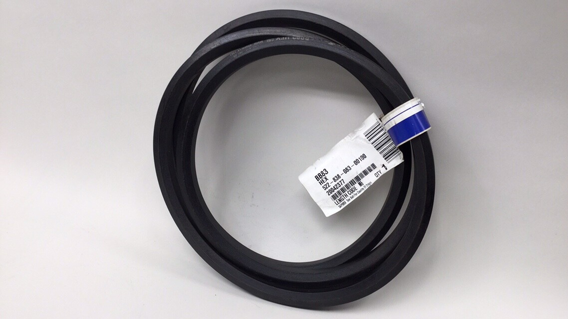 Goodyear BB83 BB Section Double Angle VBelt Hex ORS/SC 86" OS Length 5