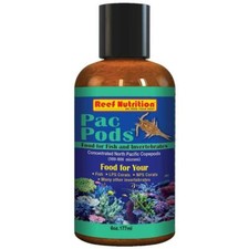 Pac Pods Copepod Concentrate 6 oz - Reef Nutrition