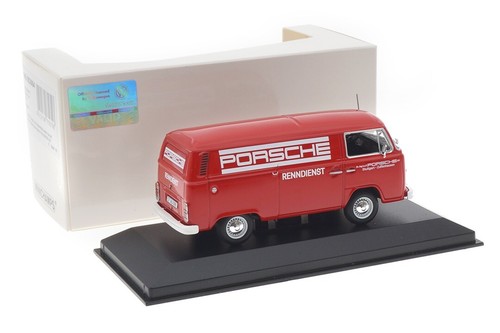 Volkswagen T2 Transporter Porsche Renndienst Minichamps 1:43 943053064 - Imagen 3 de 4