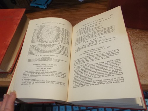 Genetic Studies of Genius - Vol I, II & III - HC - Stanford University - 1926 - Imagen 10 de 15