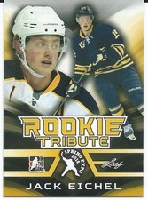 2015-16 NHL Hockey Leaf ITG JACK EICHEL Toronto Spring Expo Promo Rookie Tribute
