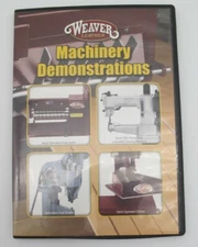 Weaver Leather Machinery Demonstrations Supply LeatherCraft DVD