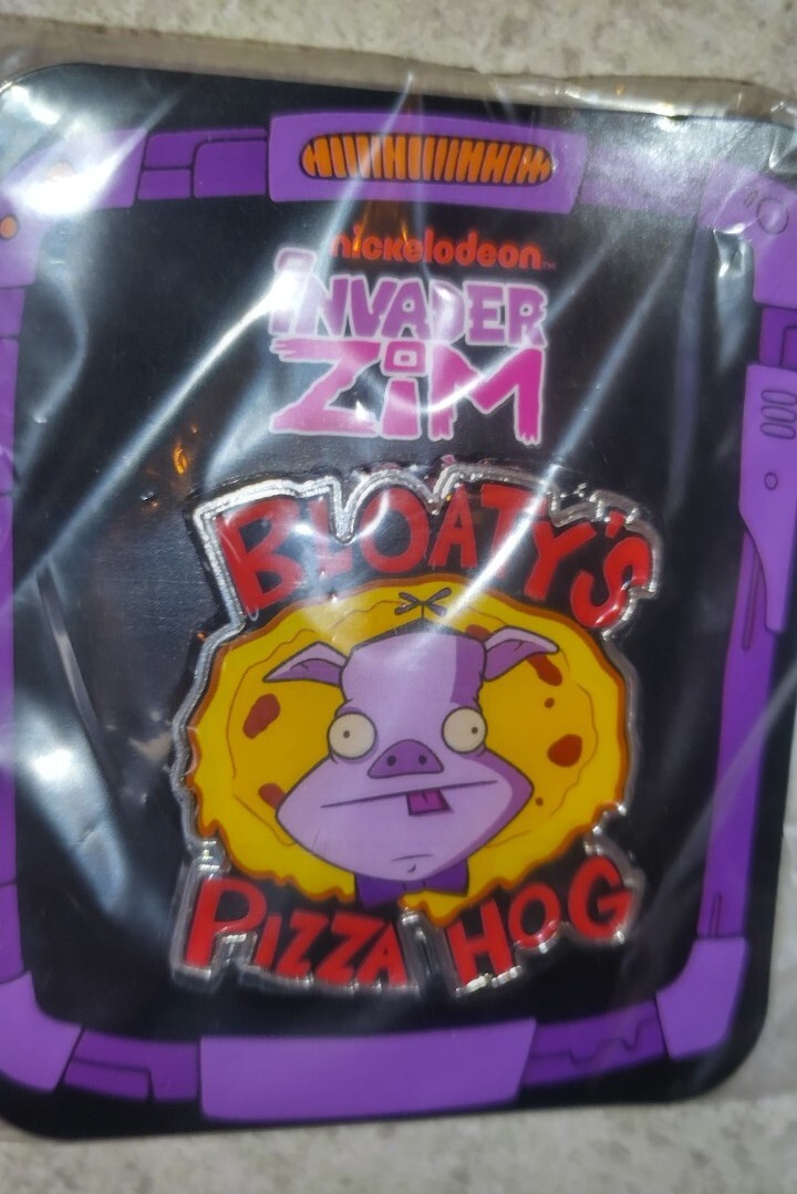 Invader Zim Bloaty's Pizza Hog Pin Nick Box Exclusive Culture Fly