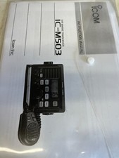 icom ic-m503 vhf marine transceiver MANUAL