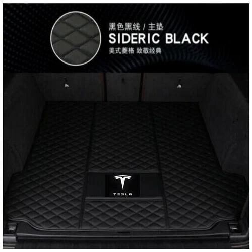 For Tesla Model 3 X Y S Custom Car Floor Mats All Weather Auto Cargo Pads Carpet - Imagen 42 de 42