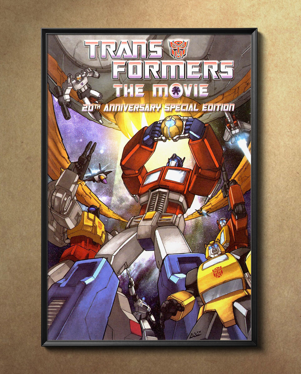 Transformers The Movie 1986 Movie Poster 24x36 Borderless Glossy 8667