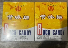 2 boxes of Rock Sugar/ Rock Candy Yellow Lump 16 oz x 2 - 2 Duong Phen