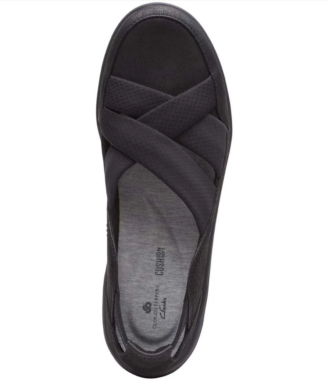 Mocassino Clarks Donna Sillian 2.0 Star SLIP ON NERO 261 48549