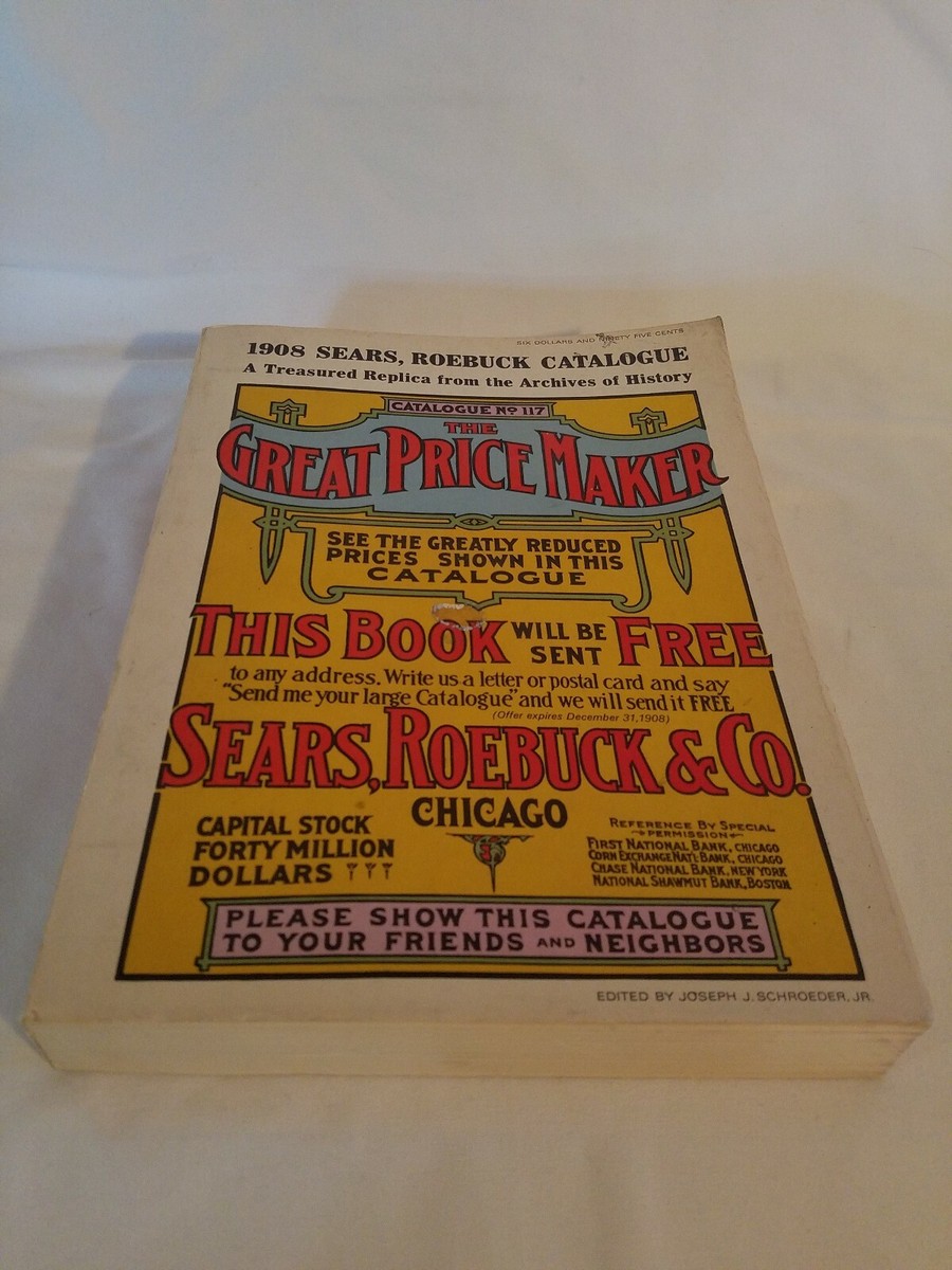 SEARS ROEBUCK CATALOGUE 1908 シアーズ ローバック カタログ SEARS ROEBUCK CATALOGUE 1908 シアーズ ローバック カタログ