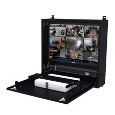 STURDX Wall Mount DVR Enclosure  Network Equipment Cabinet 1U Adjustable