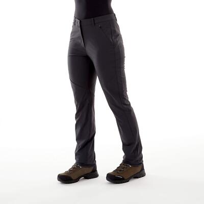 Mammut Damen Hose Wanderhose Hiking Outdoor, Schwarz, DE/38 Long