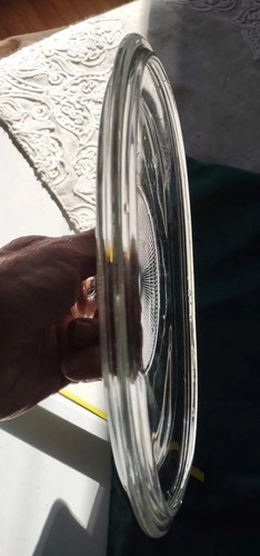 Pyrex F12C Replacement Lid Large glass oval 1.4 L 1.5 Qt. - Picture 2 of 3