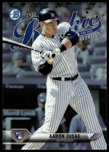 2017 BOWMAN AARON JUDGE ROYF-9 MT ROY FAVORITES RC NEW YORK YANKEES