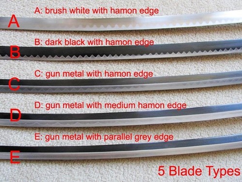 S2679 JAPANESE ANIME ONE PIECE RORONOA ZORO YUBASHIRI SWORD BLACK HAMON EDGE 41" - Picture 6 of 6